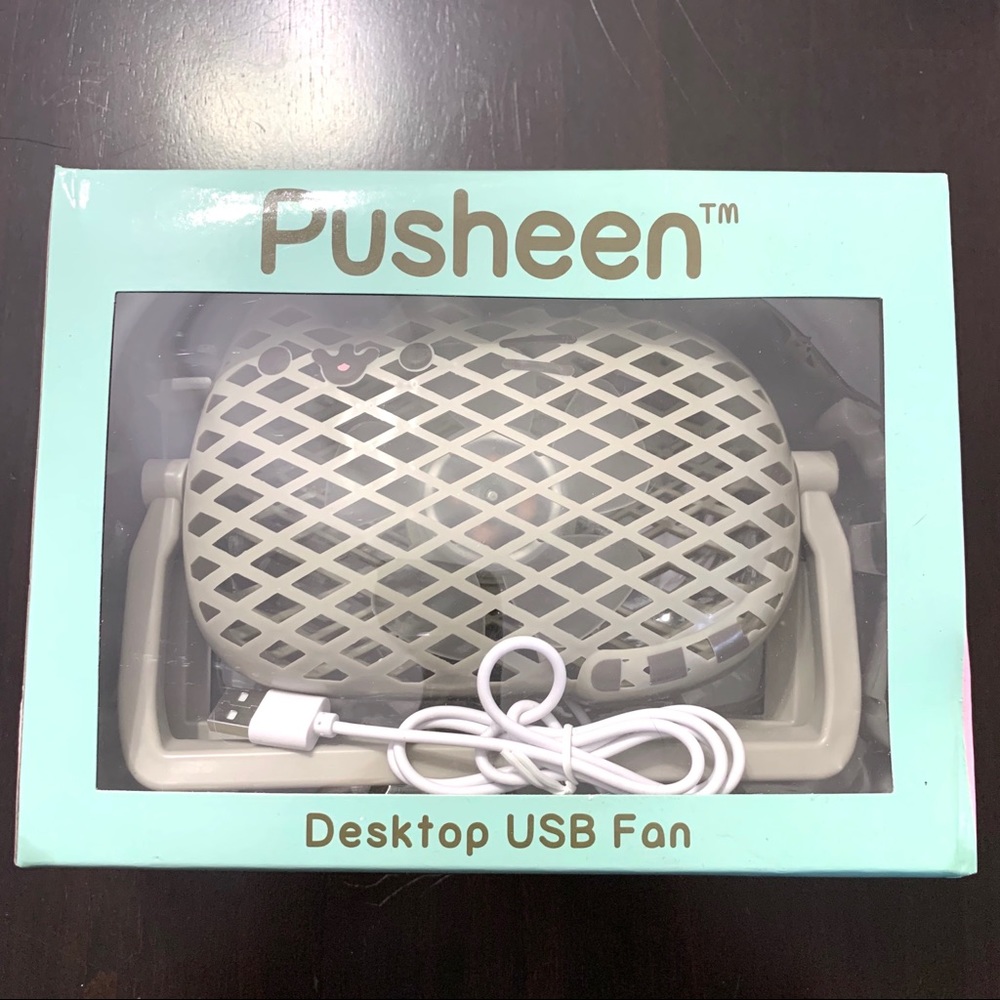 Pusheen Box Exclusive NWT Desktop USB Fan